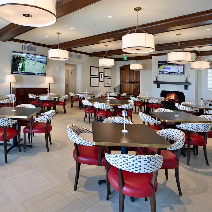 Florida Yacht Club dining room